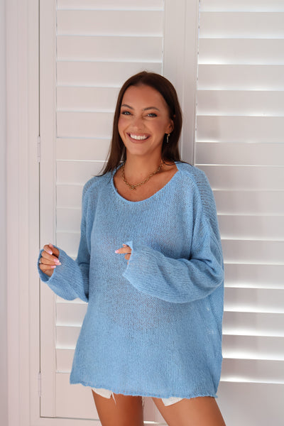 Haven Jumper - Blue